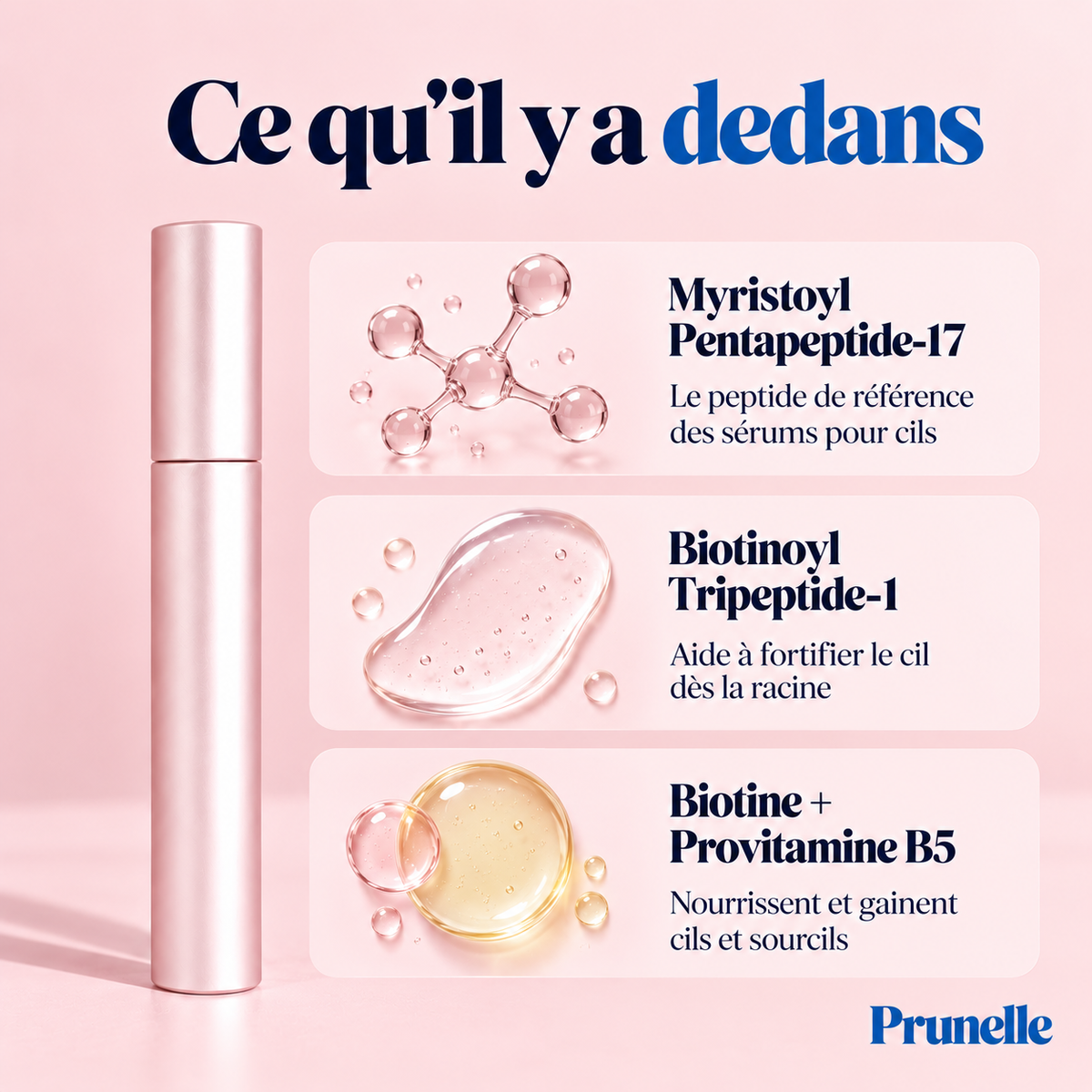 Sérum cils et sourcils Prunelle